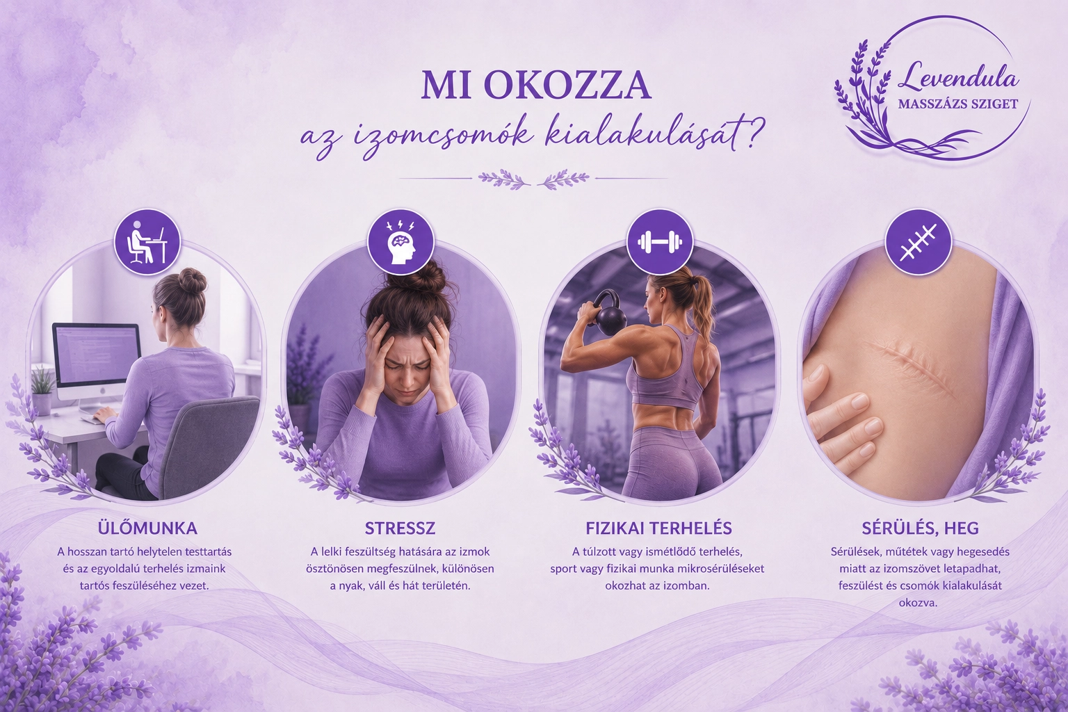 Mi okozza az izomcsomók kialakulását
